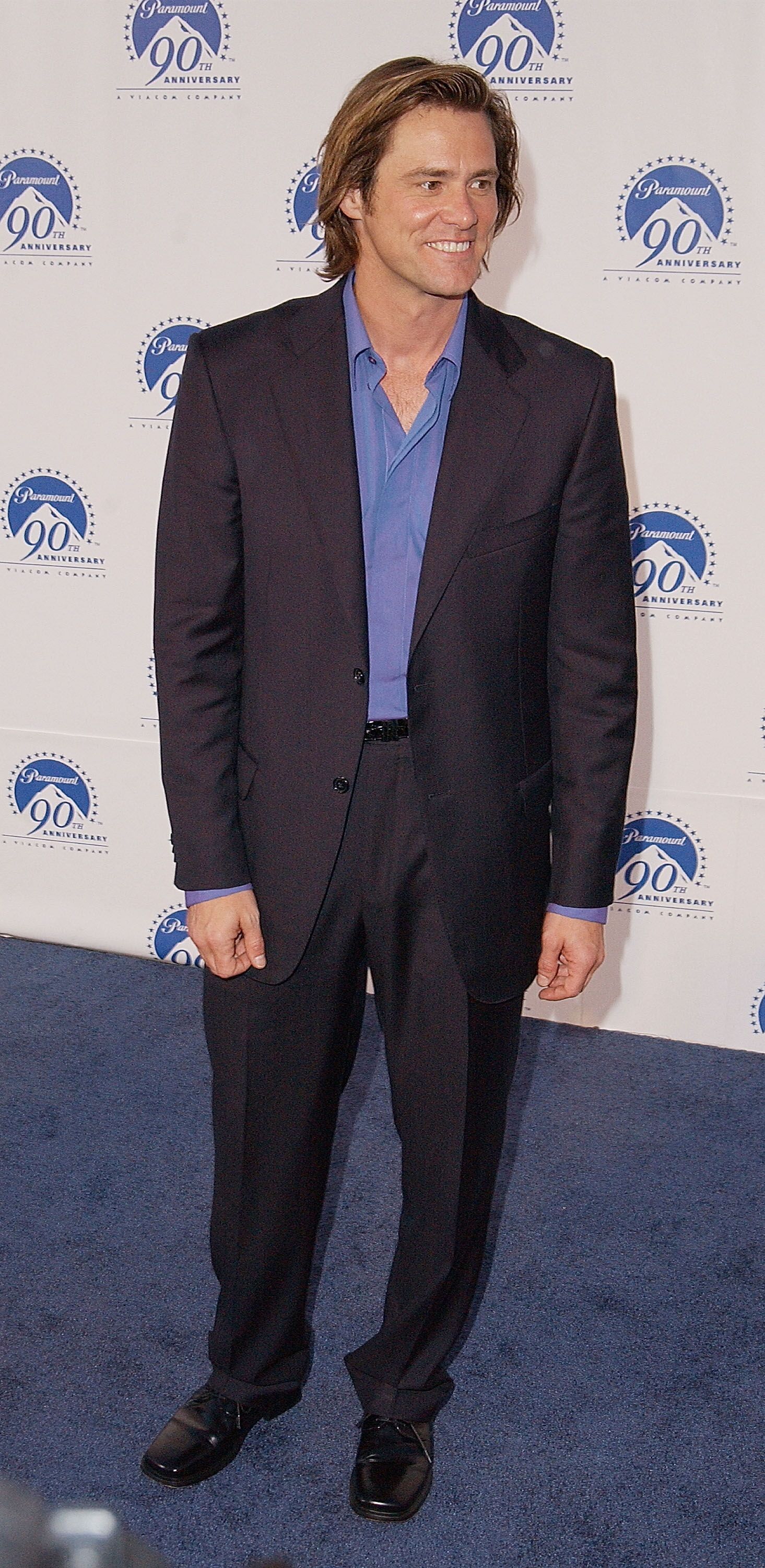 Jim Carrey attends Paramount Pictures' "90 Stars for 90 Years" Anniversary Celebration at the Paramount Pictures Studios | Getty Images