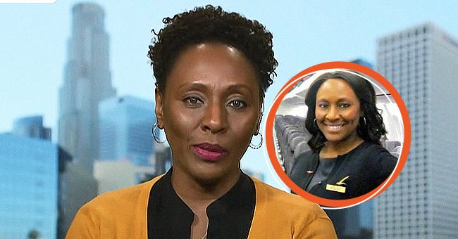 A flight attendant managed to save a woman from human trafficking by reaching out to her mid-flight | Photo: Youtube/Good Morning Britain & Facebook/Shelia-Fedrick 
