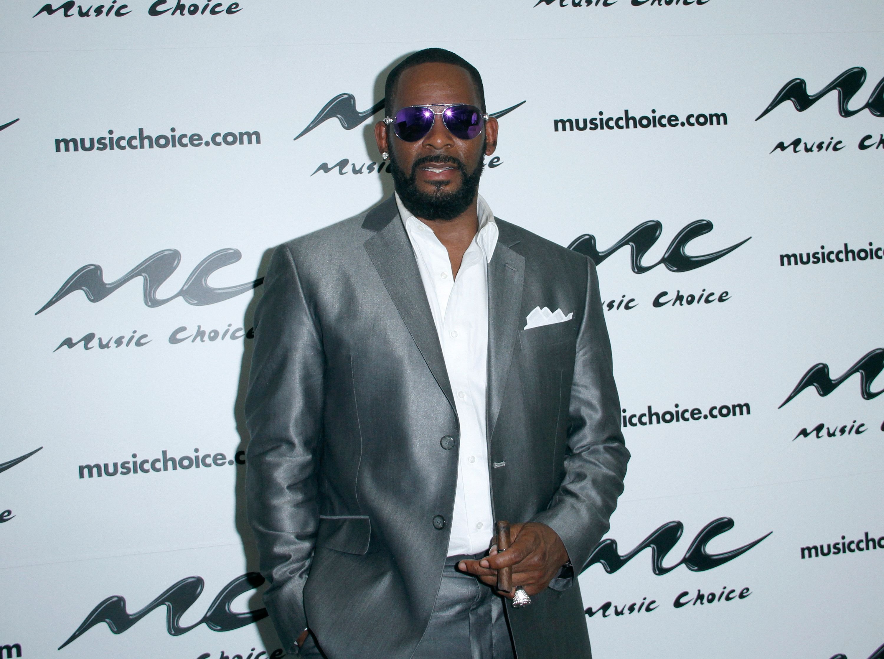 R. Kelly at Music Choice in July 2015 in New York City | Source: Getty Images