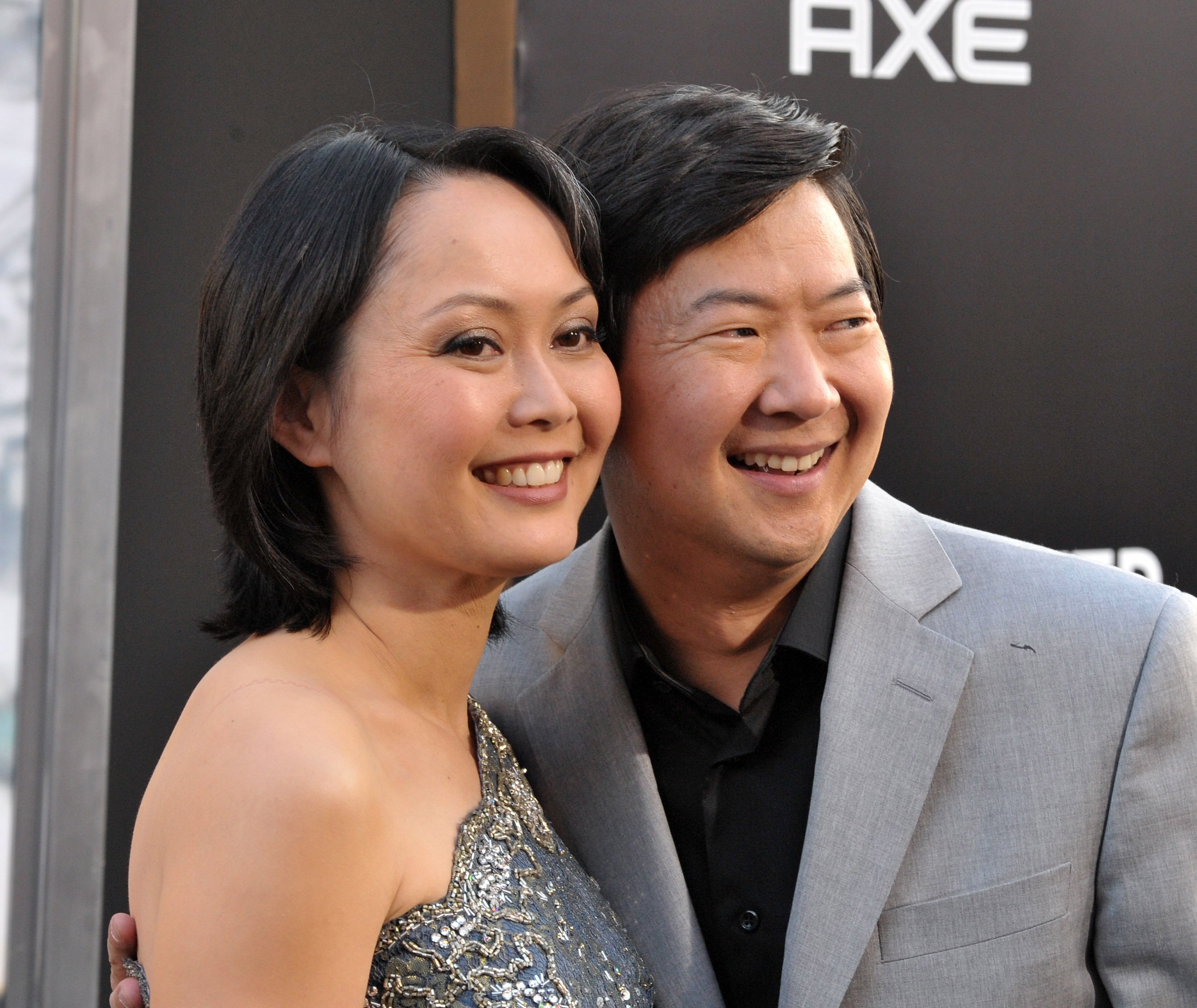 Tran and Ken Jeong at "The Hangover Part II" Los Angeles premiere on May 19, 2011 in Hollywood, California. | Photo: Getty Images