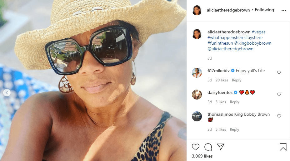 A picture from Alicia Etheredge's post on Instagram | Photo: Instagram/aliciaetheredgebrown