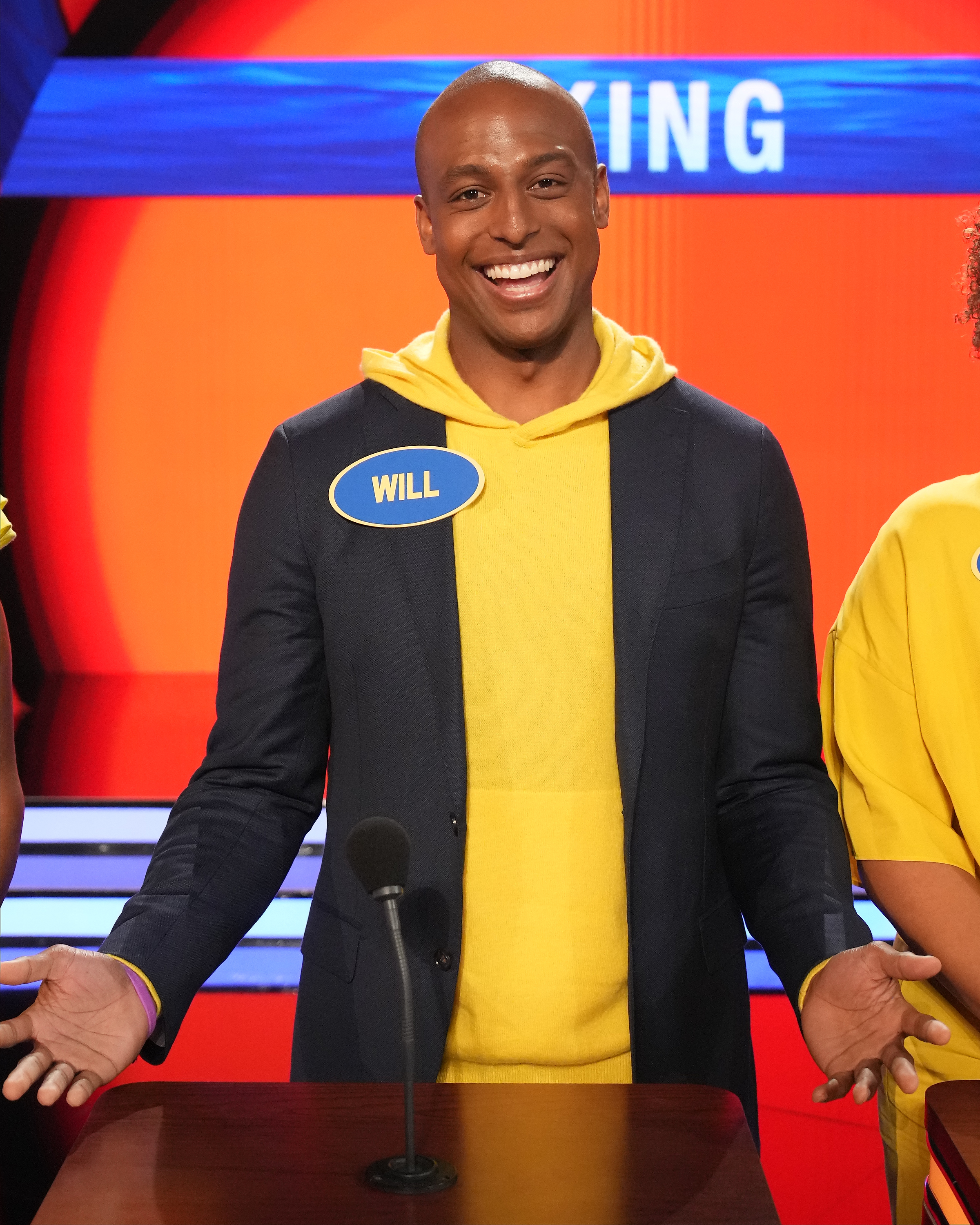 Will Bumpus Jr. on an episode of "Celebrity Family Feud" on July 9, 2023 | Source: Getty Images