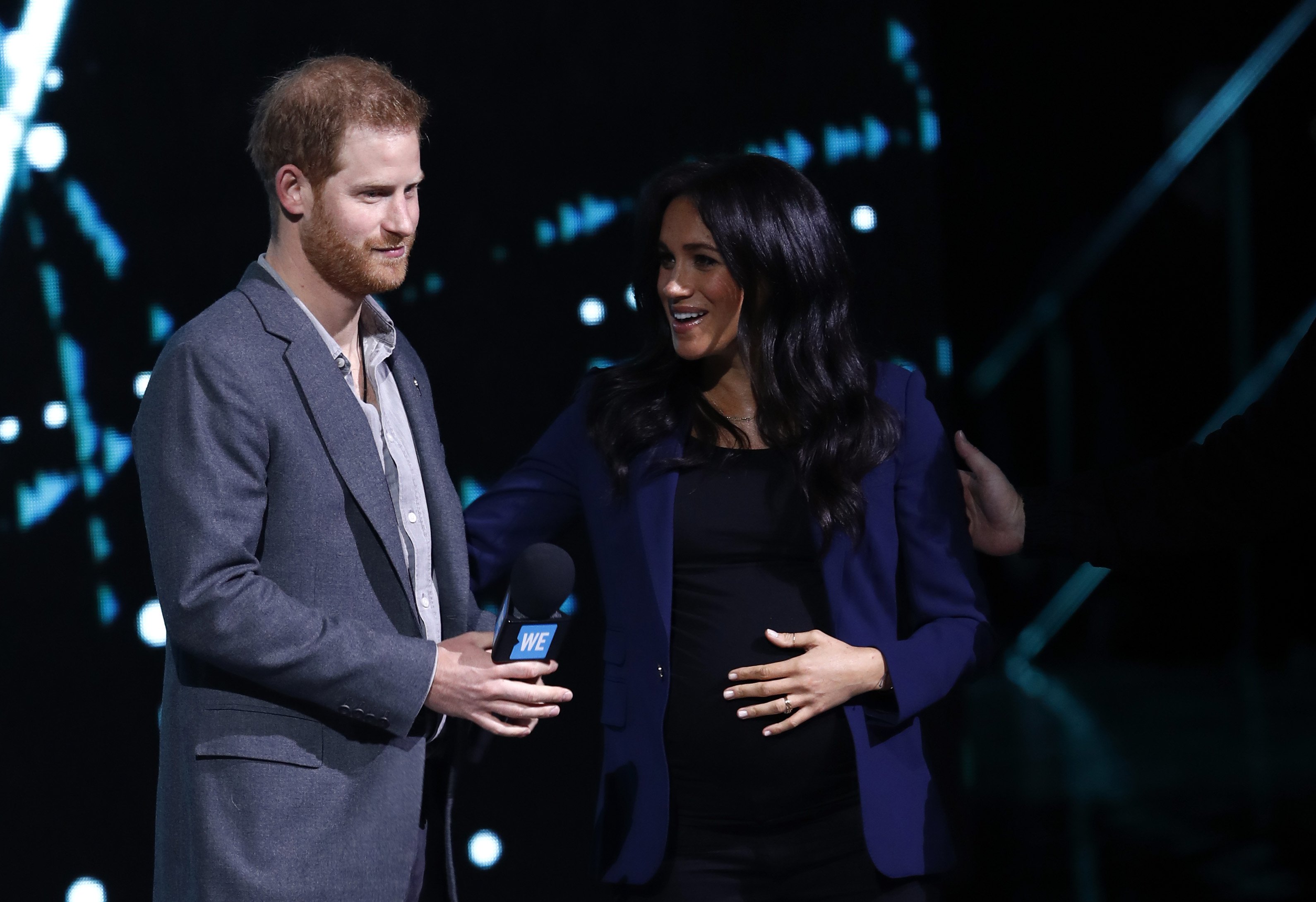 Prince Harry and Meghan Markle onstage at the WE Day UK event in March 2019 | Photo: Getty Images