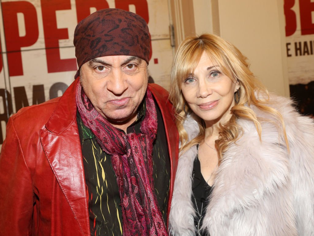 Steven Van Zandt and Maureen Van Zandt pose at the opening night of the new Bob Dylan Musical "Girl From The North Country" on Broadway at The Belasco Theatre on March 5, 2020 in New York City. | Photo: Getty Images