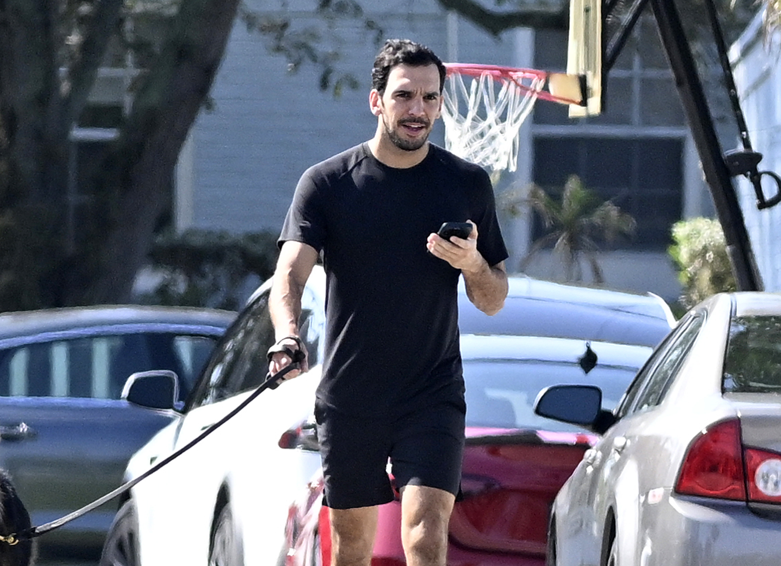 Joaquim Valente is seen out and about in Surfside, Florida, on March 8, 2024 | Source: Getty Images