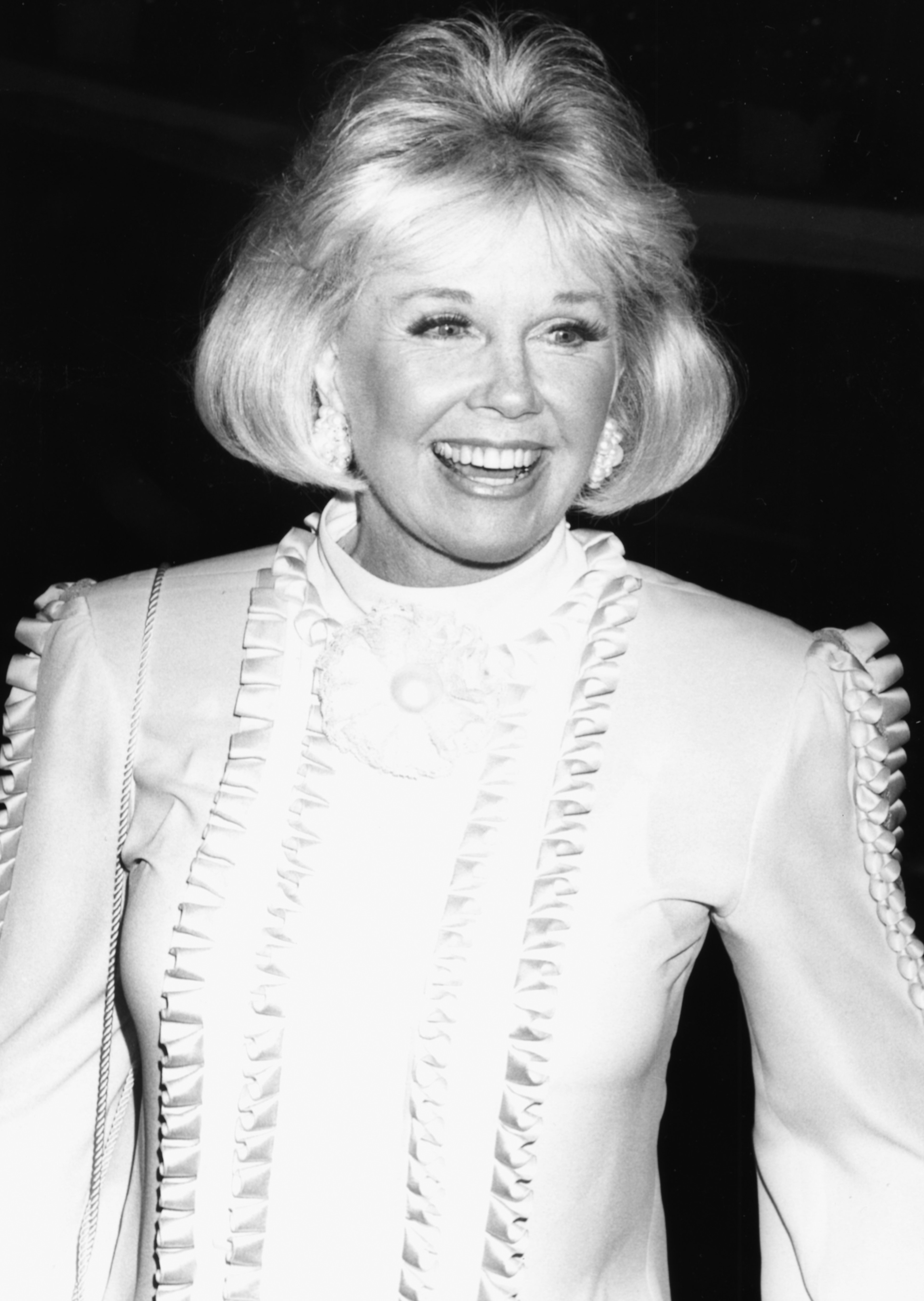 Doris Day at the 46th Annual Golden Globe Awards at the Beverly Hilton Hotel in Los Angeles | Photo: Getty Images