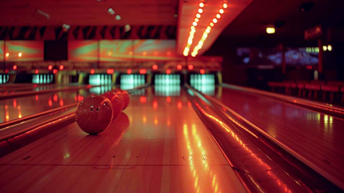 A bowling alley | Source: Midjourney