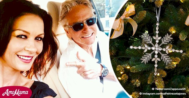 Catherine Zeta-Jones shares touching pics of Christmas decor in her house explaining its meaning