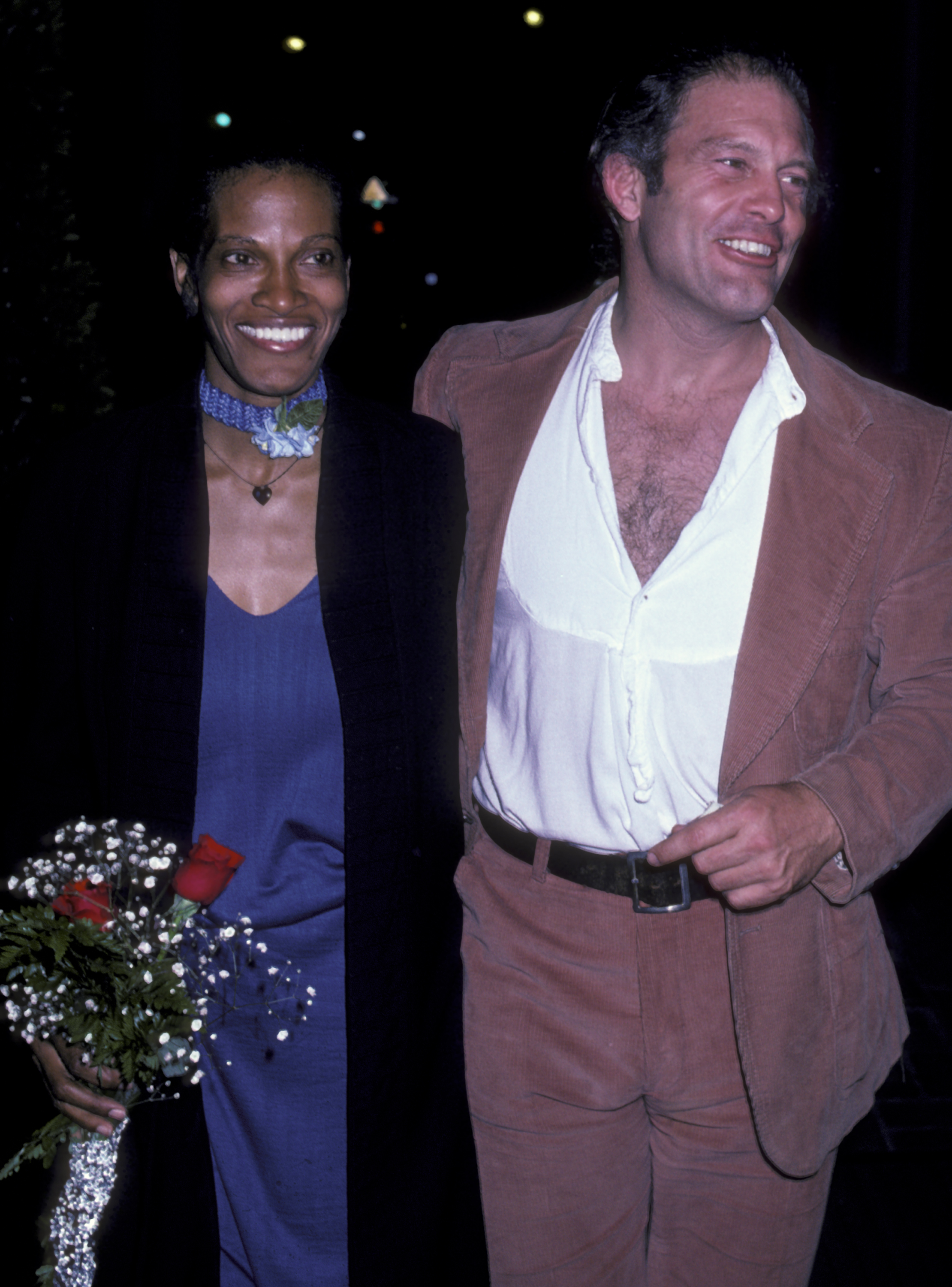 Max Gail and his first wife Willie Beir attend the wrap party for "Barney Miller" at Chasen's Restaurant on April 26, 1982 in Beverly Hills, California | Source: Getty Images