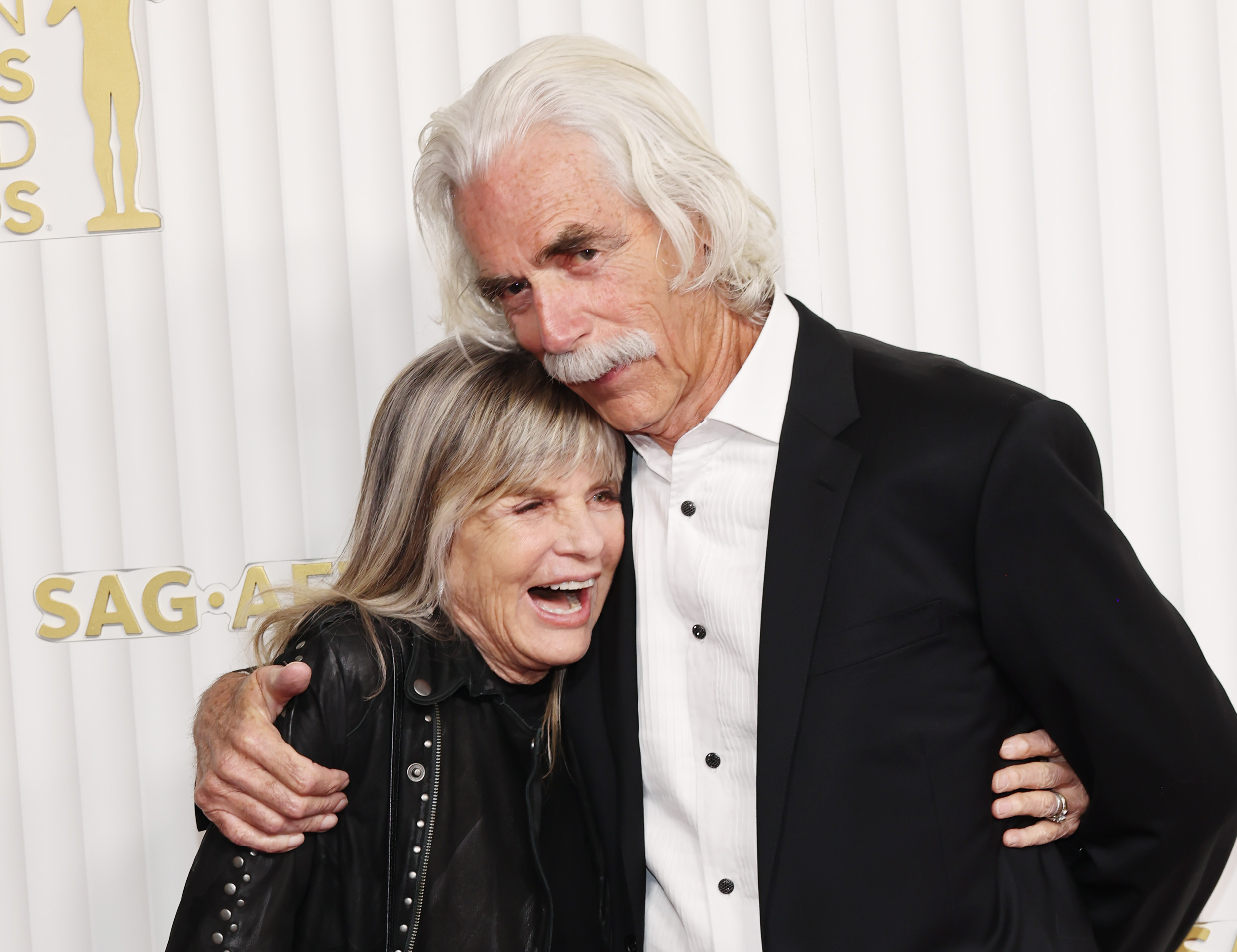 Katharine Ross and Sam Elliott at the 29th Annual Screen Actors Guild Awards on February 26, 2023, in Los Angeles, California | Source: Getty Images