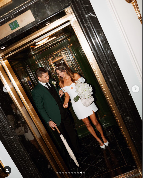 Tyrone Wood and Faye Harris on their wedding day, posted on July 28, 2024 | Source: Instagram/fayeharriswood and tywoody1