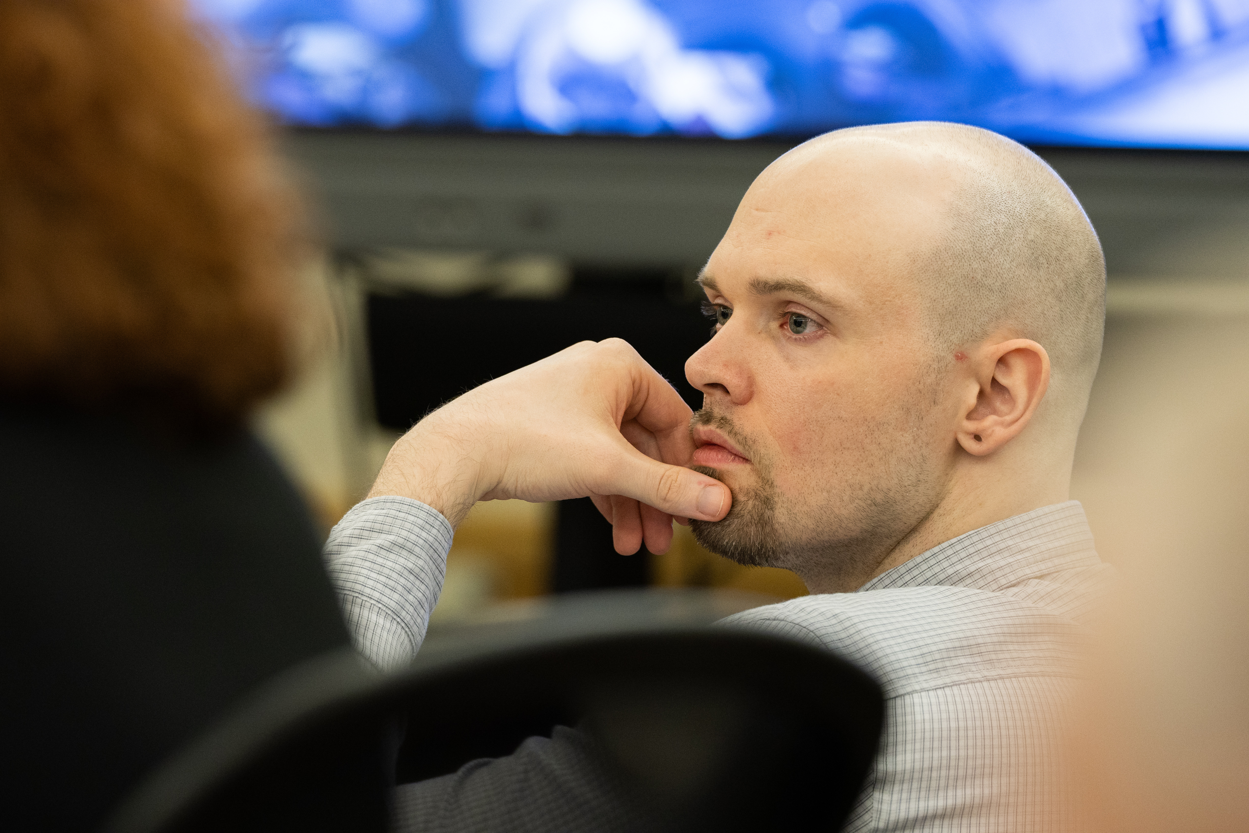 Tanner Horner in court on April 7, 2026 | Source: Getty Images