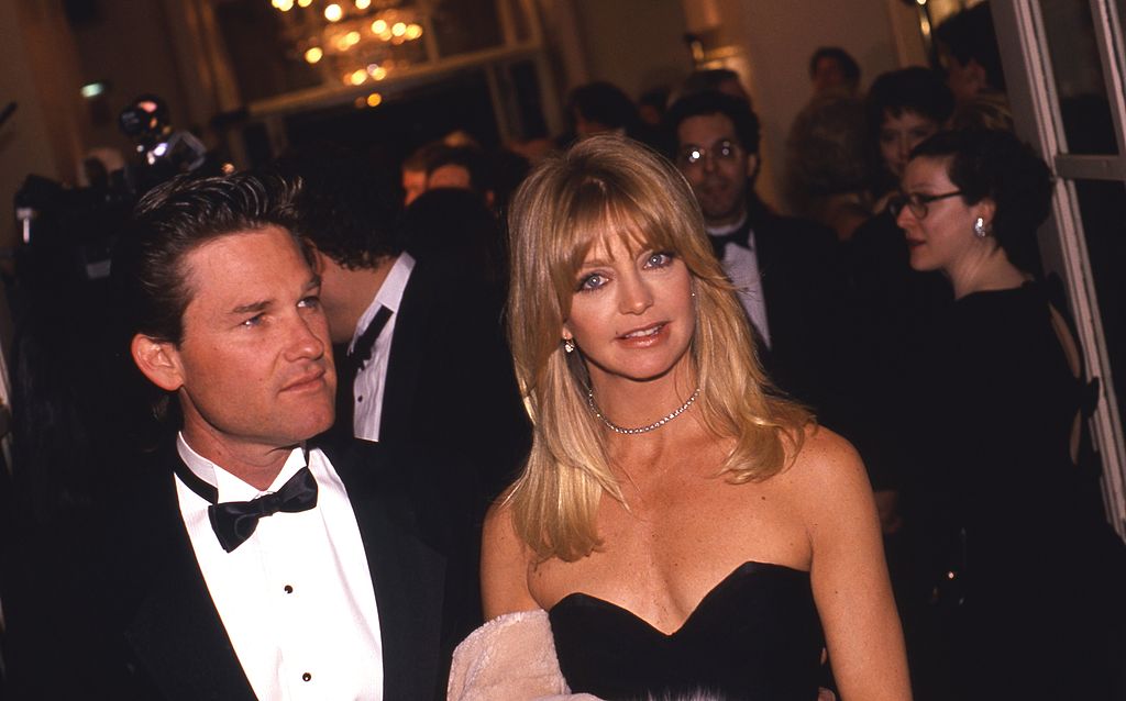 Kurt Russell et Goldie Hawn en 1990. l Source : Getty Images