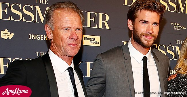 Liam Hemsworth's dad flaunts his shirtless muscled body in new family photo