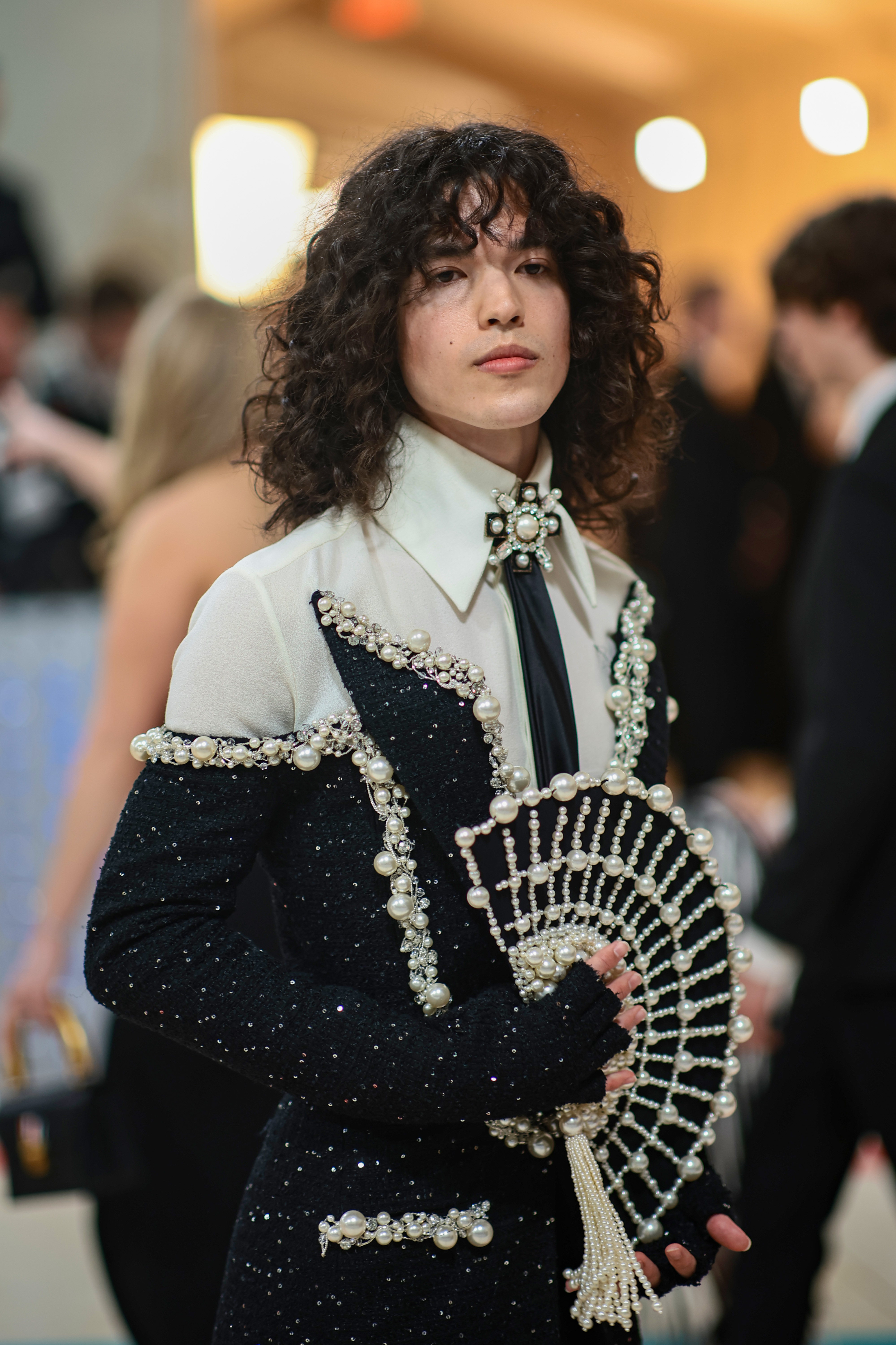Conan Gray at the 2023 Met Gala Celebrating "Karl Lagerfeld: A Line Of Beauty" on May 1, 2023, in New York City. | Source: Getty Images