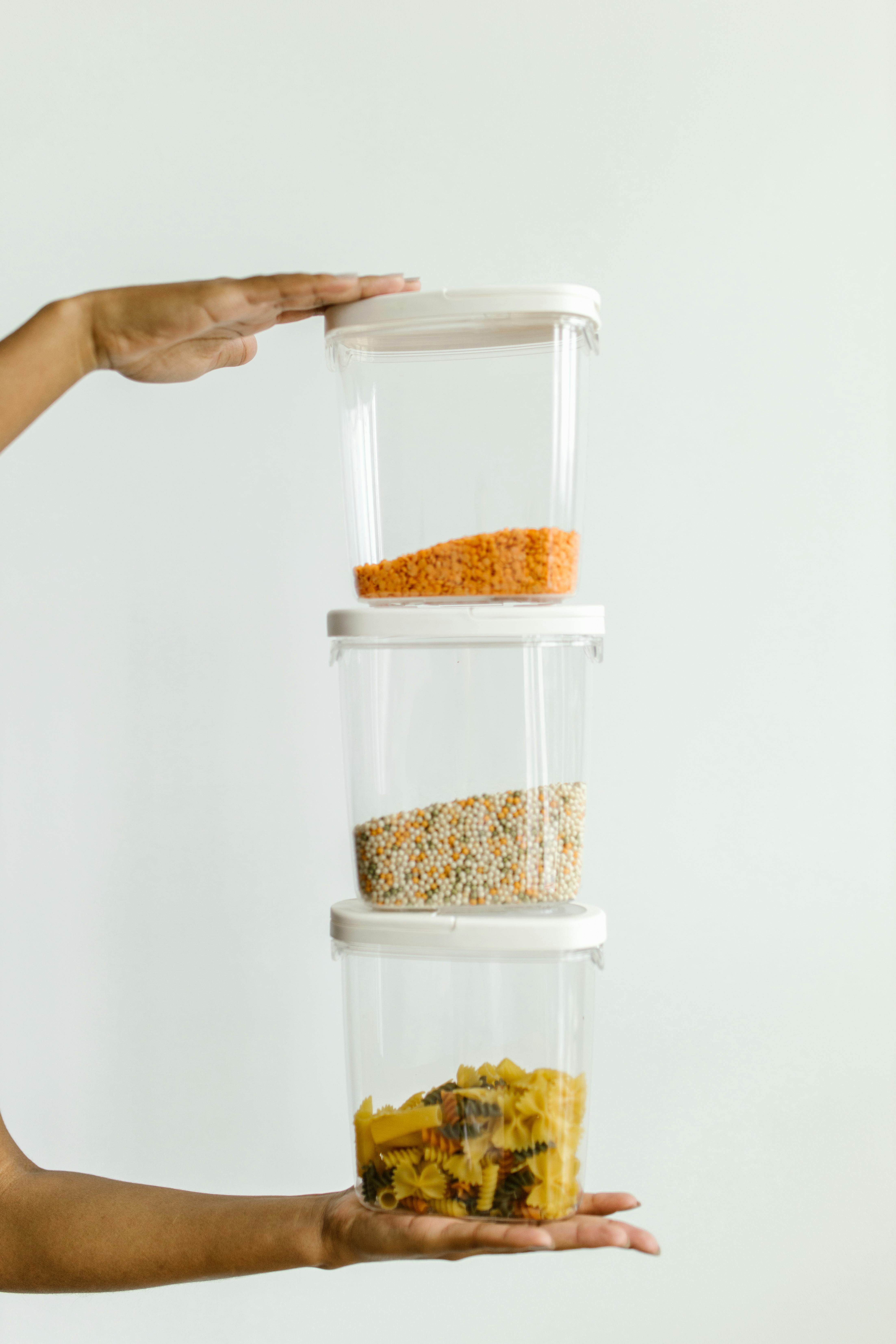 Stackable containers | Source: Pexels