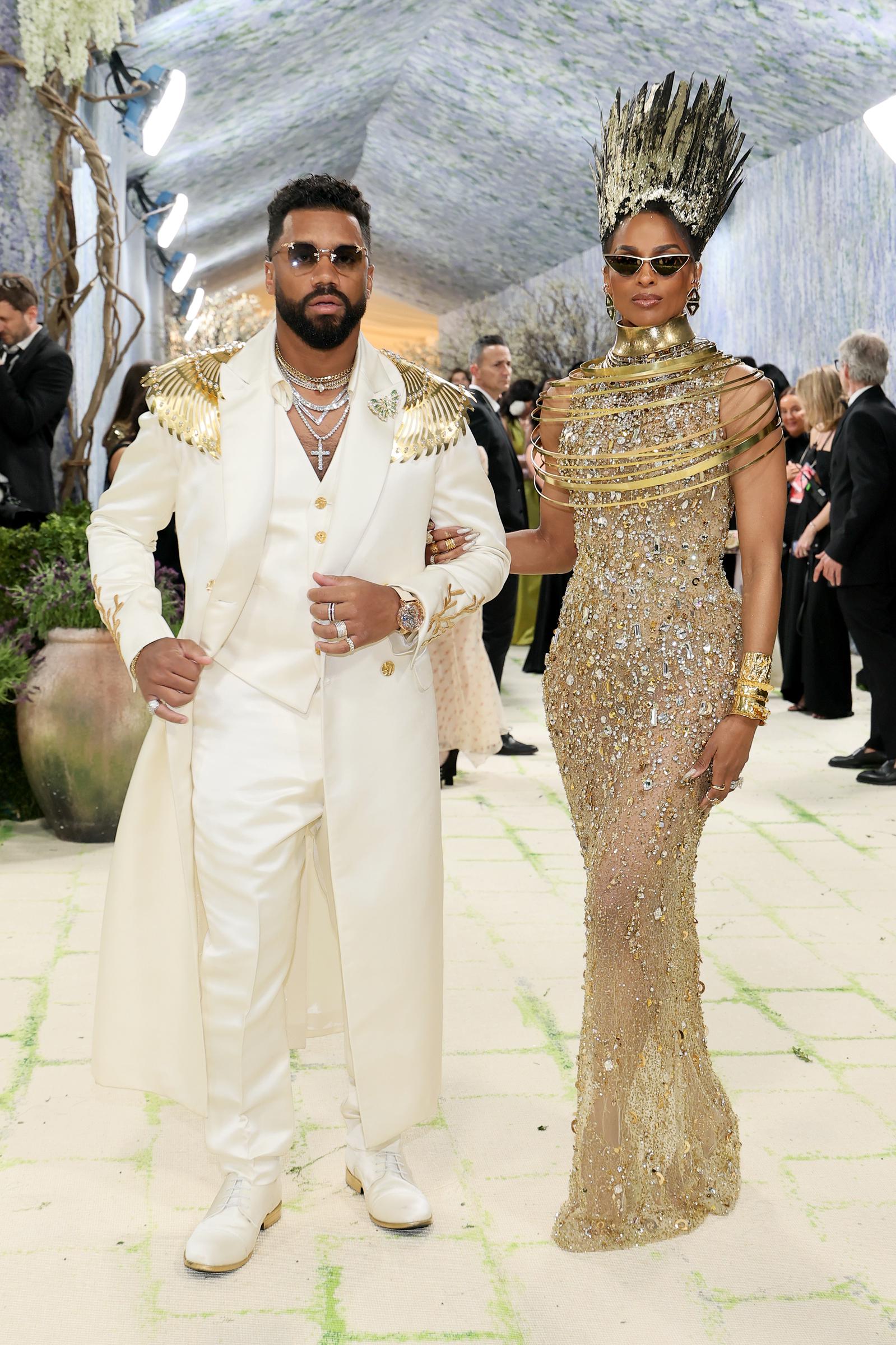 Russell Wilson and Ciara attend the 2026 Met Gala | Source: Getty Images