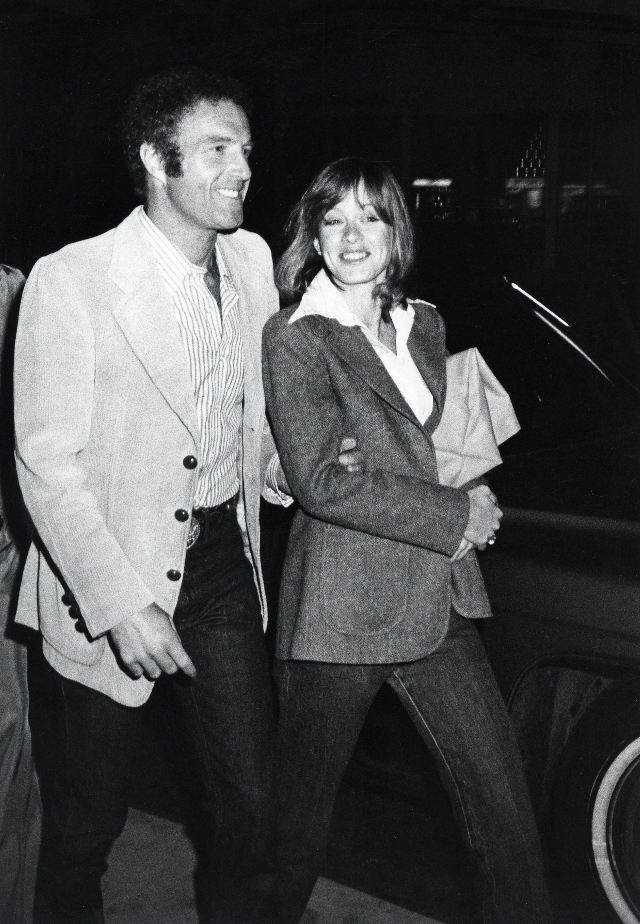 James Caan and Sheila Caan during the "Black Sunday" Los Angeles Screening at Westwood Village Theatre on March 23, 1977, in Los Angeles, California. | Source: Getty Images