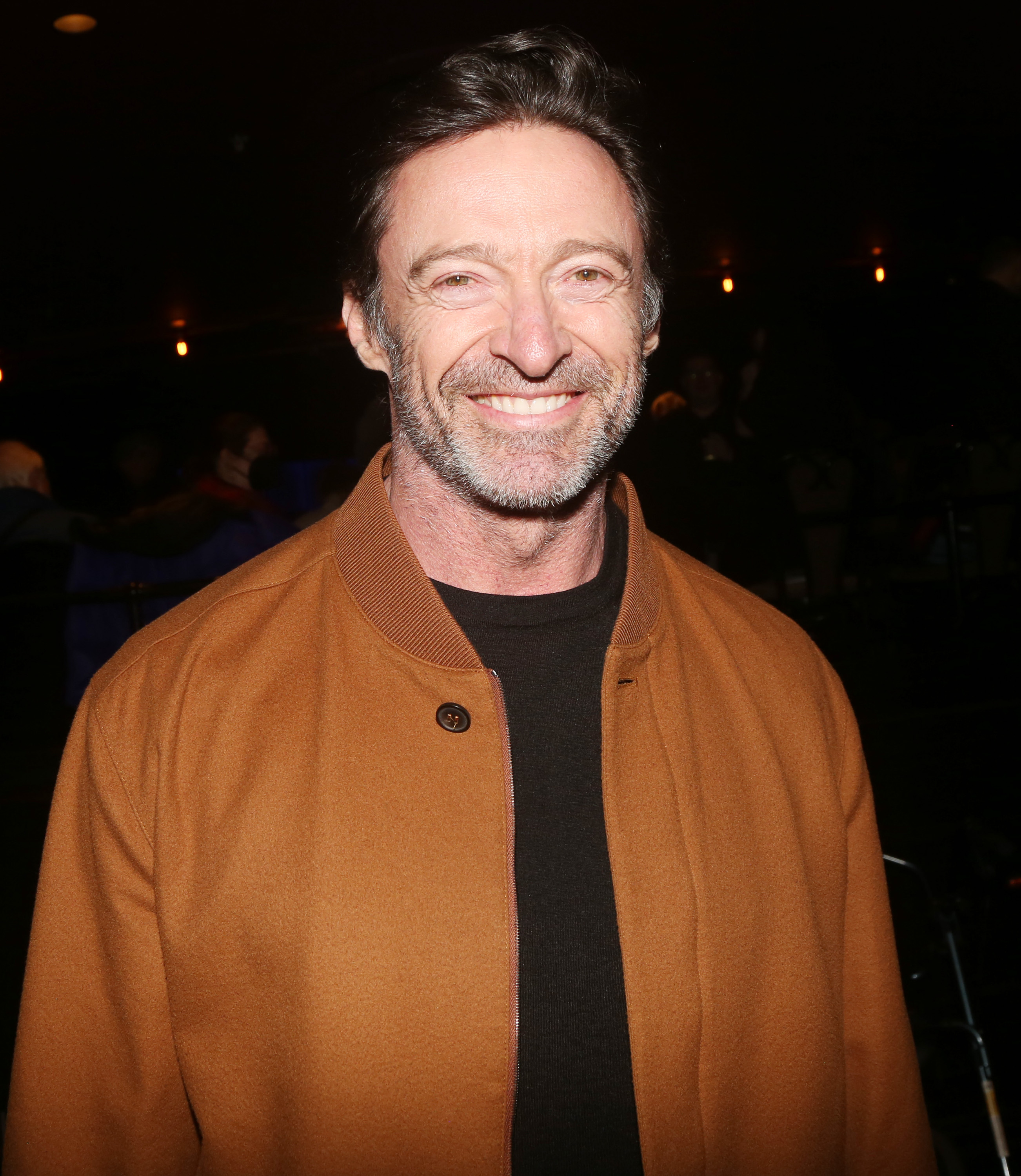 Hugh Jackman at the closing performance of "Alan Cumming is NOT Acting his Age!" on Broadway in New York City on March 25, 2024 | Source: Getty Images