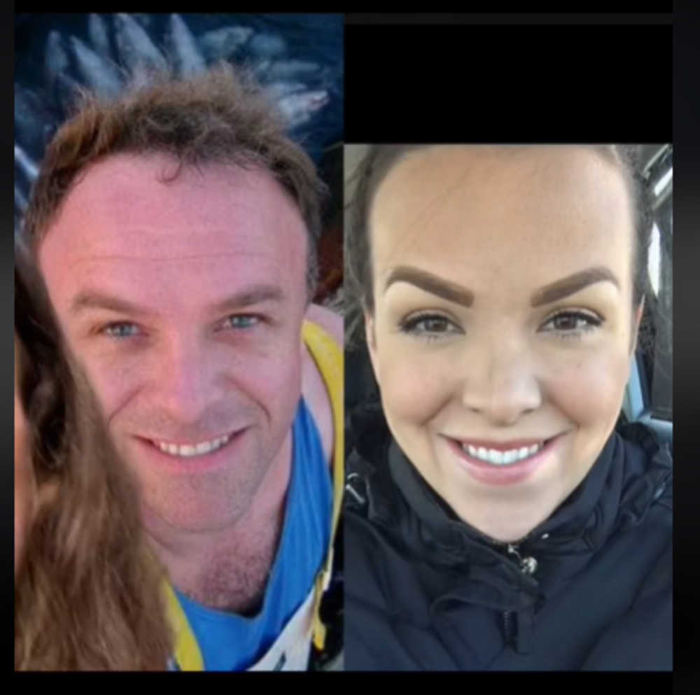 Screenshot of Lane and her biological father | Source: TikTok/laneiscool14