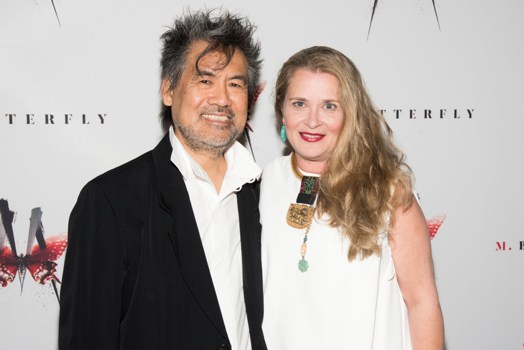 NEW YORK, NY - OCTOBER 26: David Henry Hwang and Kathryn Layng attend the "M. Butterfly" Broadway opening night at The Cort Theatre on October 26, 2017 in New York City. (Photo by Mike Pont/Getty Images)