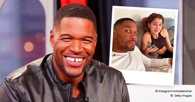 See How Michael Strahan Plans to React When a Boy Begins Talking to Her ...