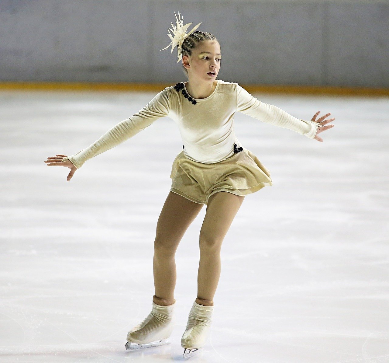 Vivian's dream was to become a figure skater. | Source: Pixabay