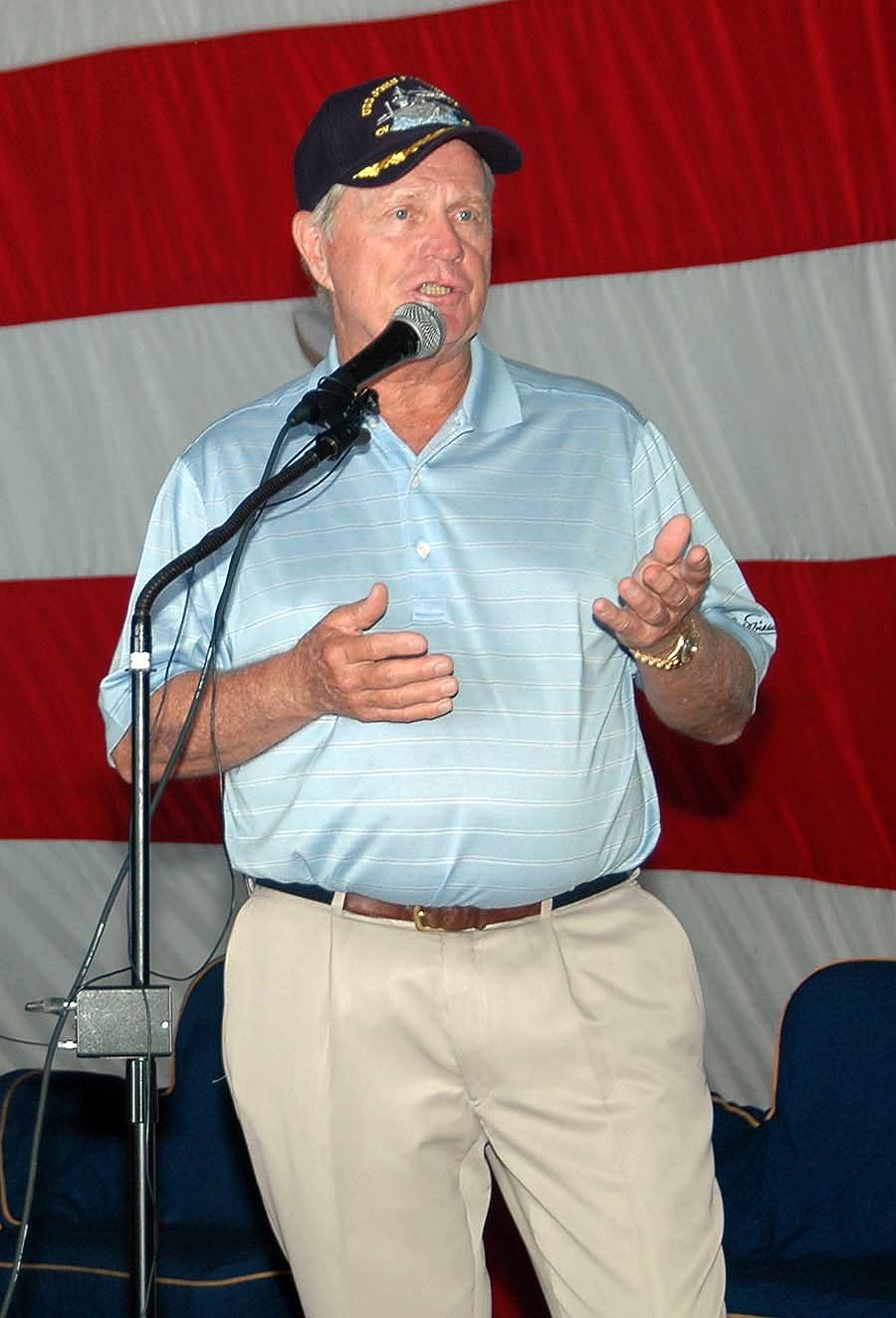 Nicklaus met with Mayport-area Sailors and received a personal tour of the Kennedy by Commanding Officer Capt. Todd A. Zecchin. | Photo: Wikimedia Commons