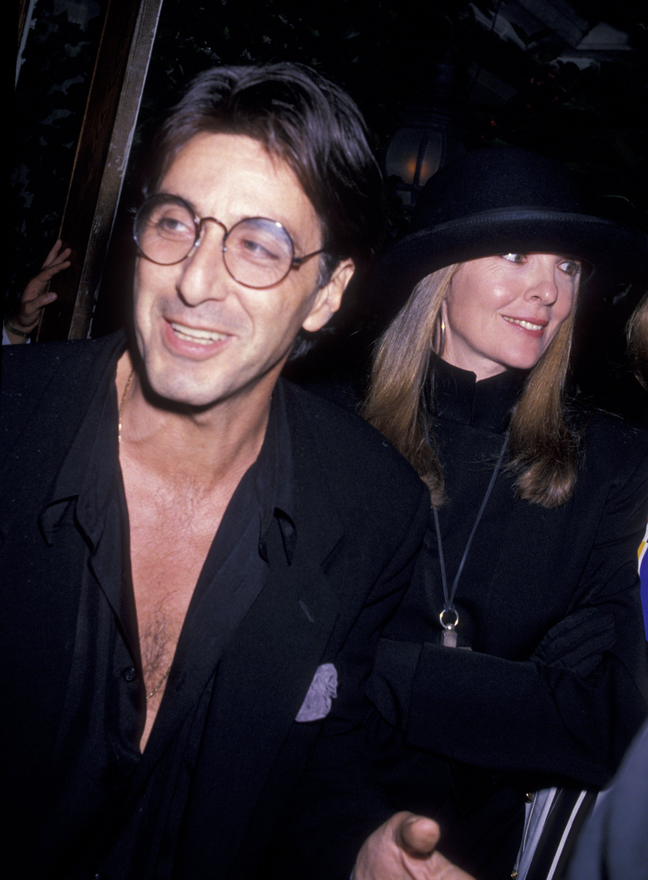 Al Pacino y Diane Keaton en el estreno de "Sea of Love", el 12 de septiembre de 1989 en Nueva York. | Foto: Getty Images