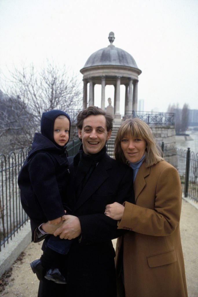 Nicolas Sarkozy, Marie-Dominique Culioli et leur fils | photo : Getty Images