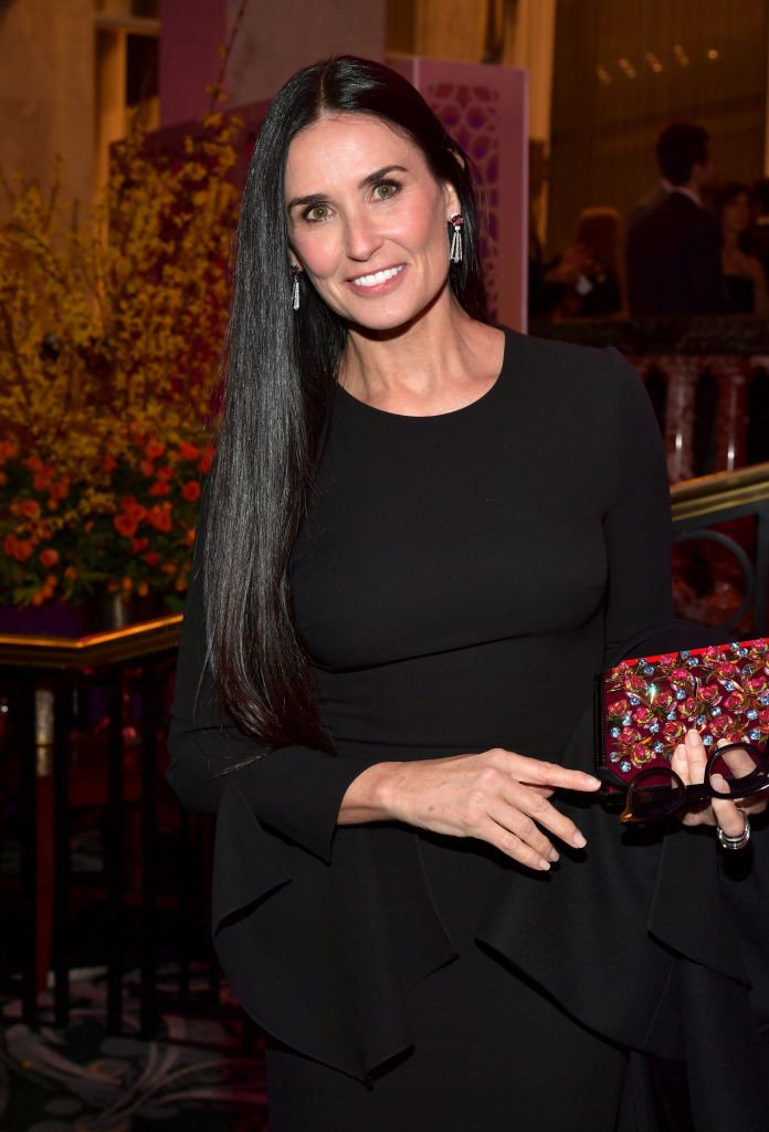 Demi Moore at the Women's Cancer Research Fund's Gala at the Beverly Wilshire Four Seasons Hotel on February 28, 2019 | Photo: Getty Images