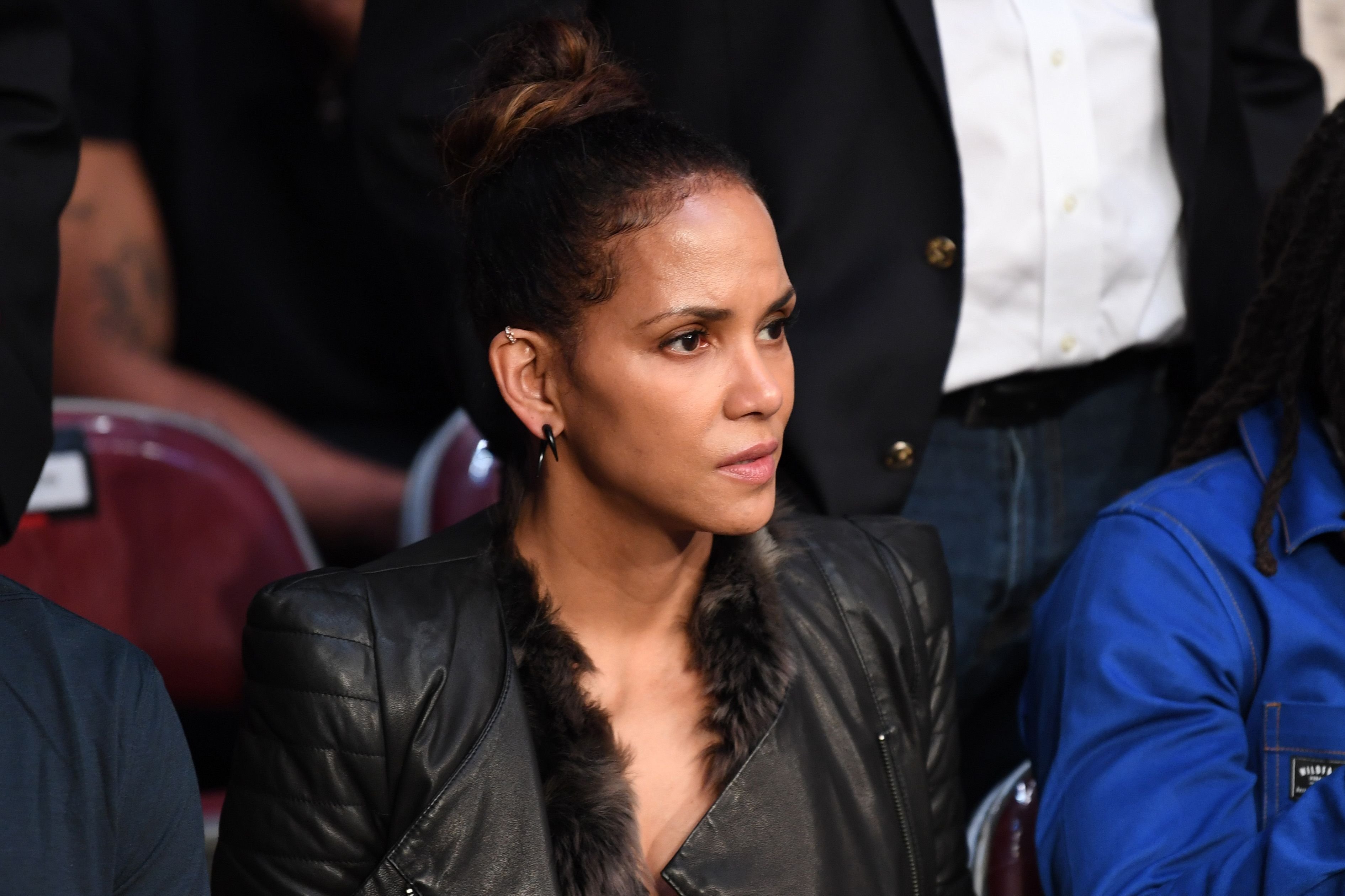 Halle Berry is seen in attendance during the UFC 247 event at Toyota Center on February 08, 2020 in Houston, Texas. | Source: Getty Images