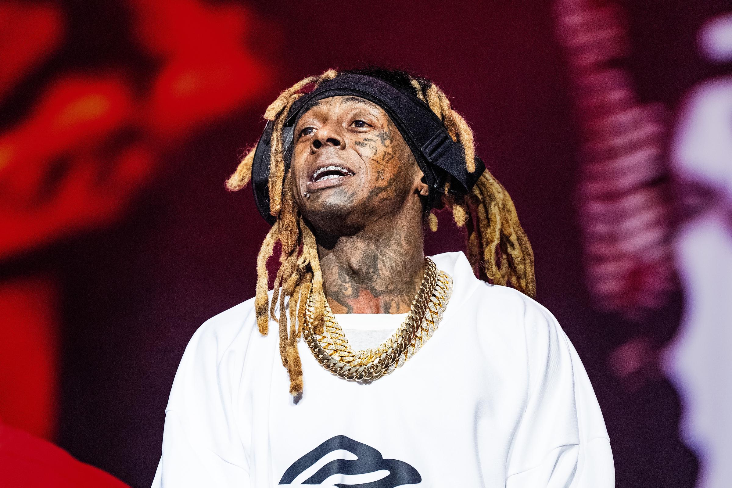 Lil Wayne performing during Lil Weezyana Fest in New Orleans, Louisiana on November 2, 2024. | Source: Getty Images