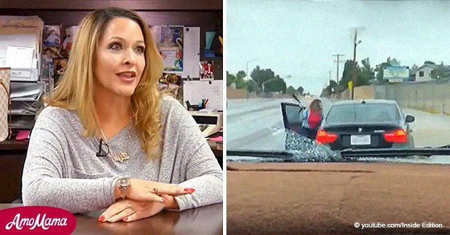 Texas mom caught son stealing family BMW and gave him a brutal lesson right there on the road