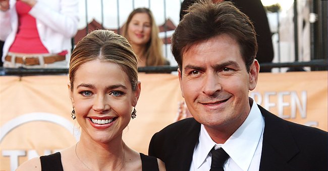 Denise Richards and Charlie Sheen at the Screen Actors Guild Awards on February 5, 2005 | Photo: Jon Kopaloff/FilmMagic/Getty Images