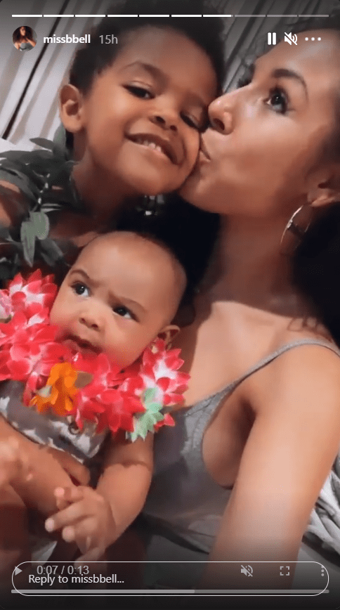 Nick Cannon's kids posing with mom Brittany Bell in new photos | Photo: Instagram/missbbell