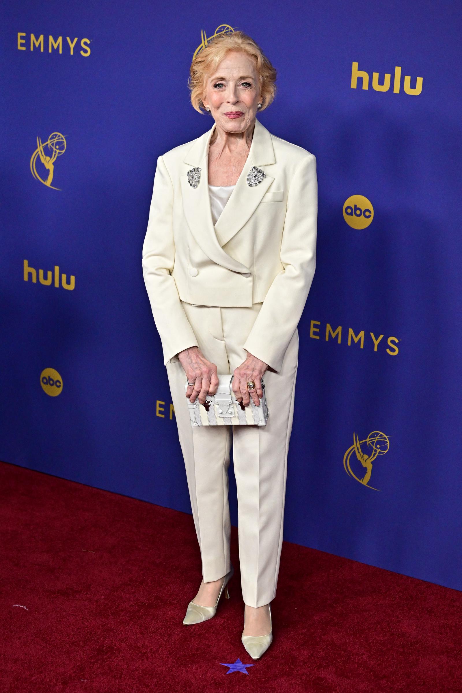 Holland Taylor at the 76th Emmy Awards in Los Angeles on September 15, 2024 | Source: Getty Images