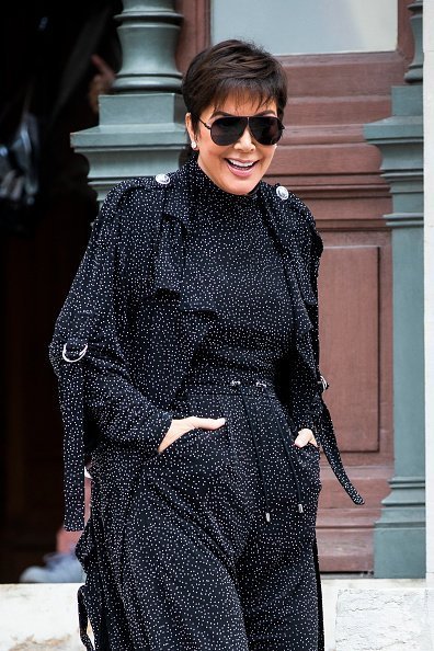 Kris Jenner at the Balmain show during Paris Fashion Week on September 27, 2019 | Photo: Getty Images