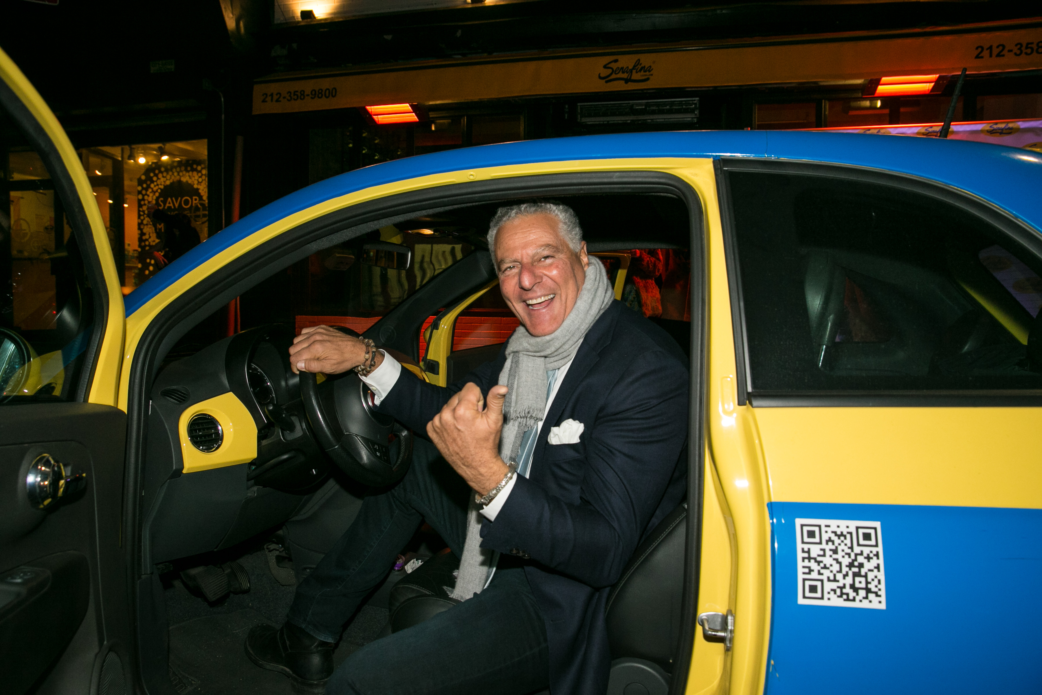 Vittorio Assaf attends the Serafina Ludlow opening in New York City on November 28, 2016 | Source: Getty Images