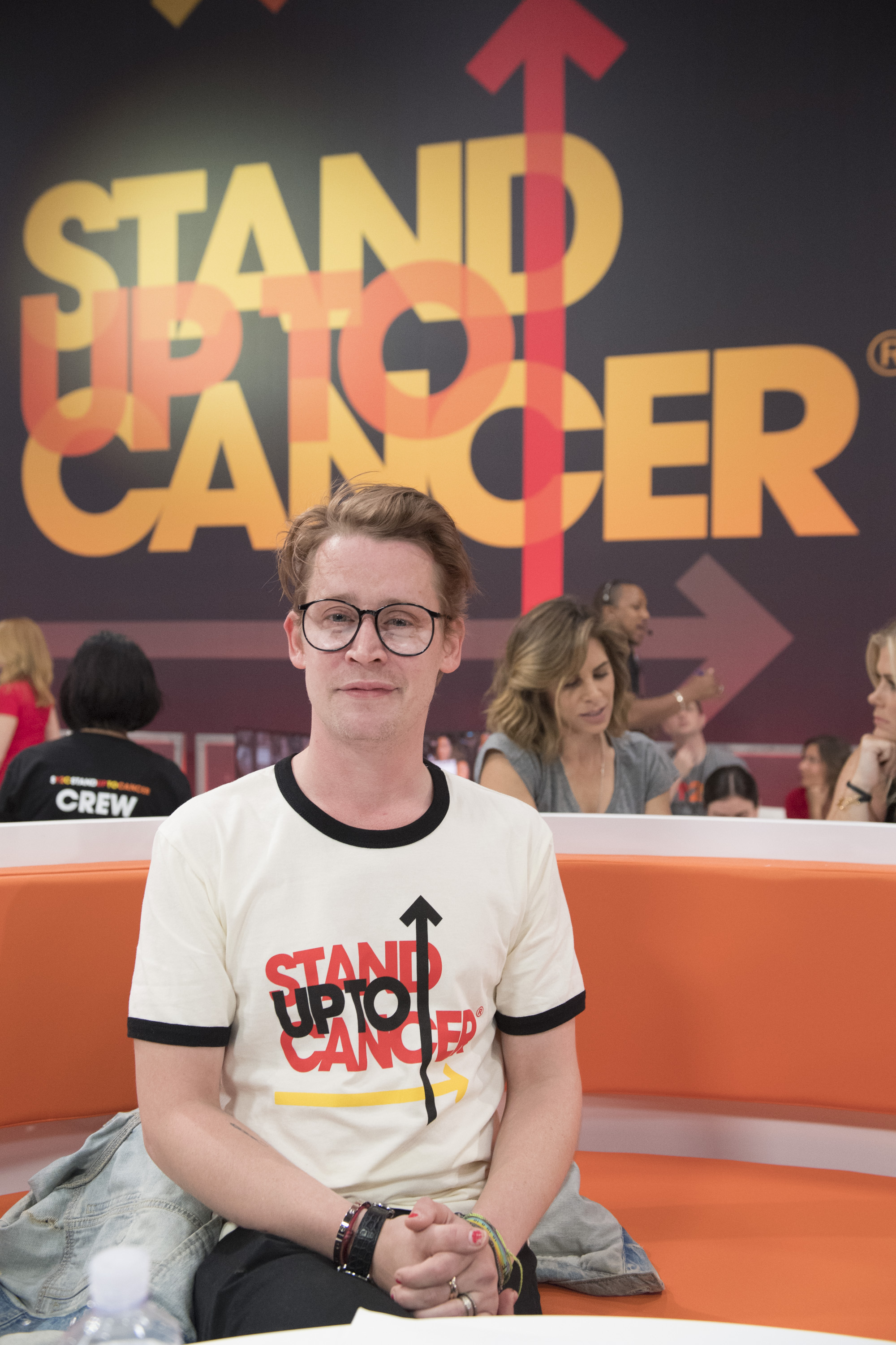 Macaulay Culkin at ABC's Stand Up To Cancer 2018 event | Source: Getty Images
