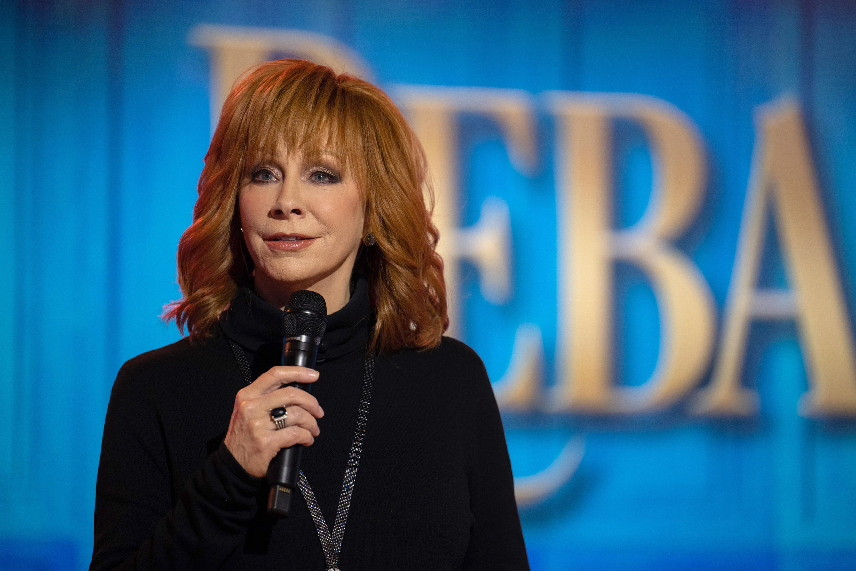 Reba McEntire on an episode of "TODAY" on Tuesday, October 10, 2023. | Source: Getty Images