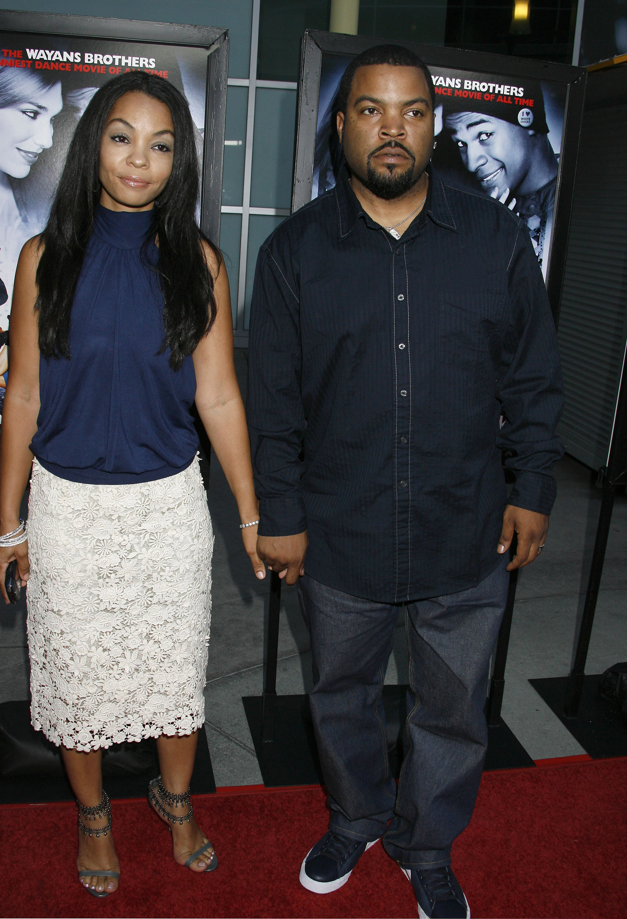 Kimberly Woodruff and Ice Cube at the premiere of "Dance Flick" in Hollywood, California on May 20, 2009. | Source: Getty Images