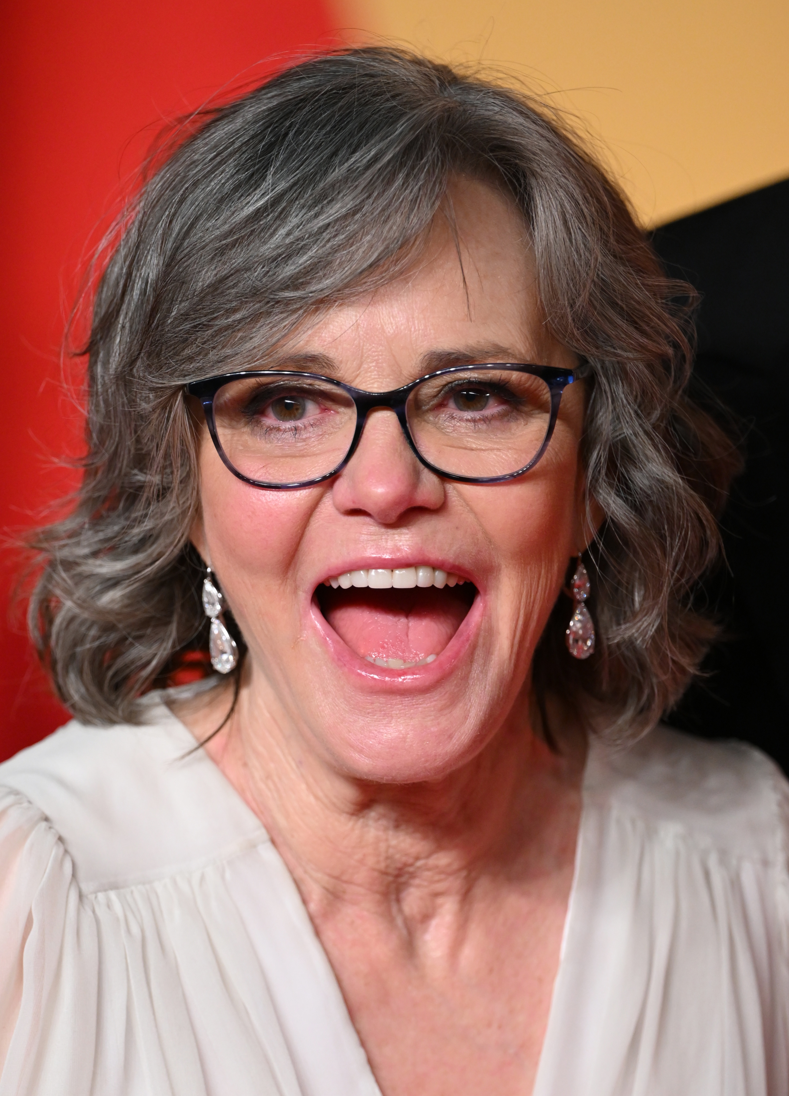 Sally Field attends the 2024 Vanity Fair Oscar party at Wallis Annenberg Center for the Performing Arts in Beverly Hills, California on March 10, 2024 | Source: Getty Images