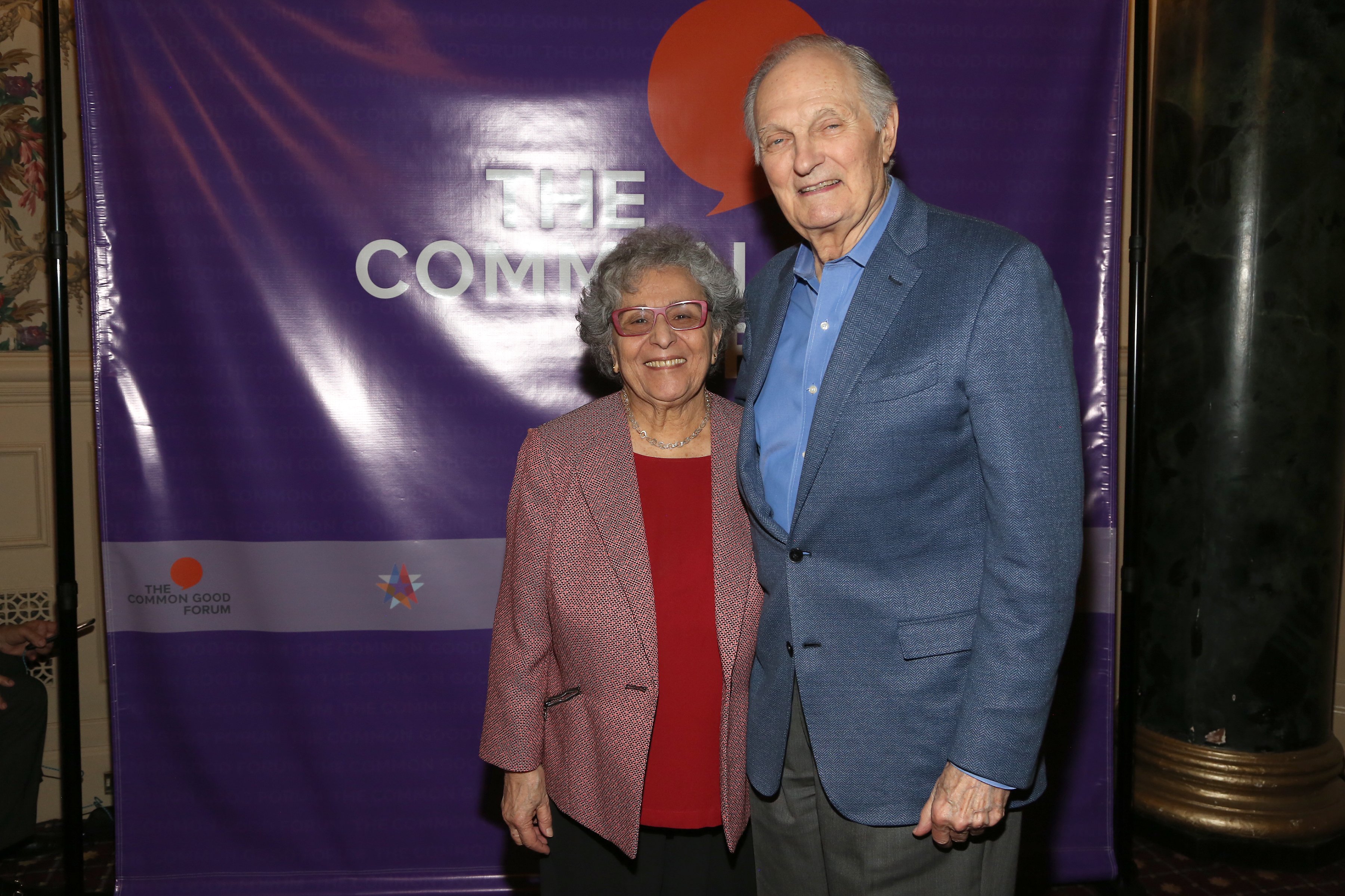 Arlene Alda and Alan Alda attend The Common Good Forum & American Spirit Awards 2019 at The Roosevelt Hotel on May 10, 2019 in New York City | Source: Getty Images