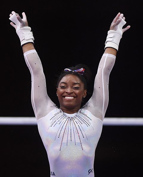 Simone Biles at FIG Artistic Gymnastics World Championships on October 10, 2019 in Stuttgart, Germany. | Photo: Getty Images
