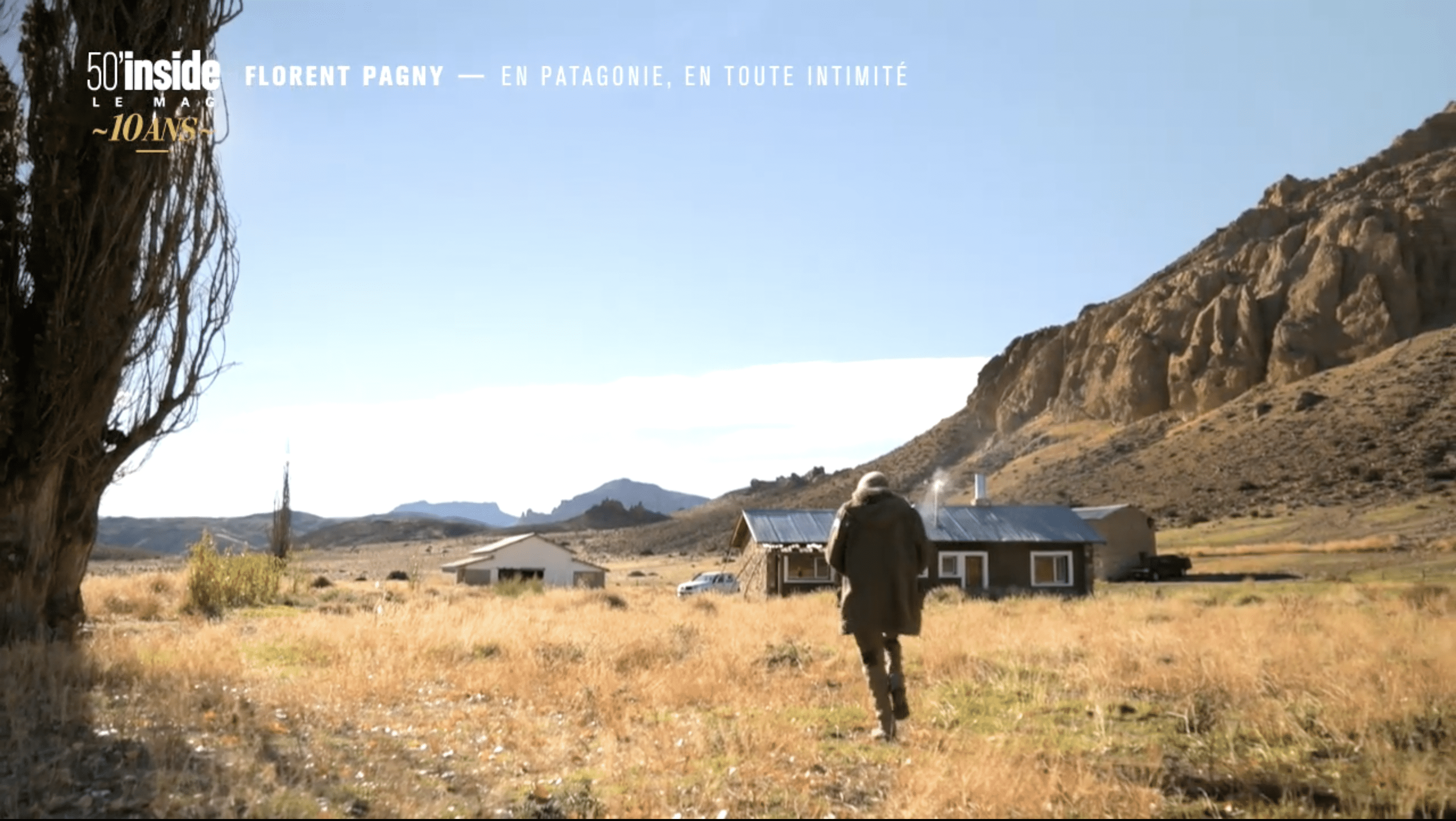 Florent Pagny en Patagonie. ǀ Source : 50' Inside-TF1