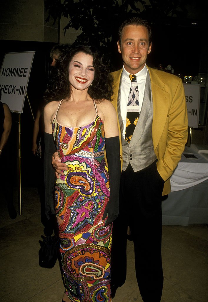 Fran Drescher and husband Peter Marc Jacobson at the 46th Annual Writers Guild of America Awards | Source: Getty Images