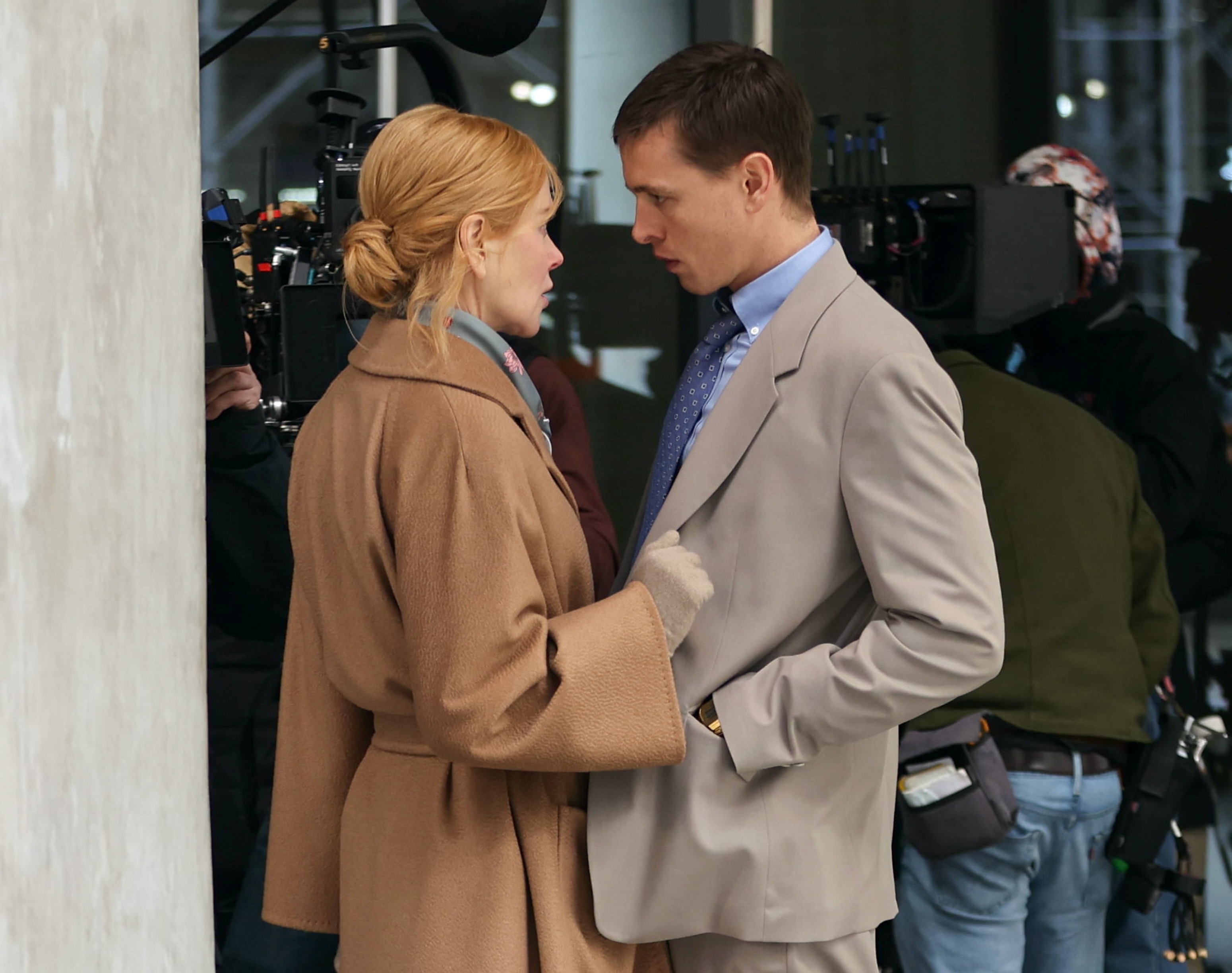 Nicole Kidman and Harris Dickinson. | Source: Getty Images