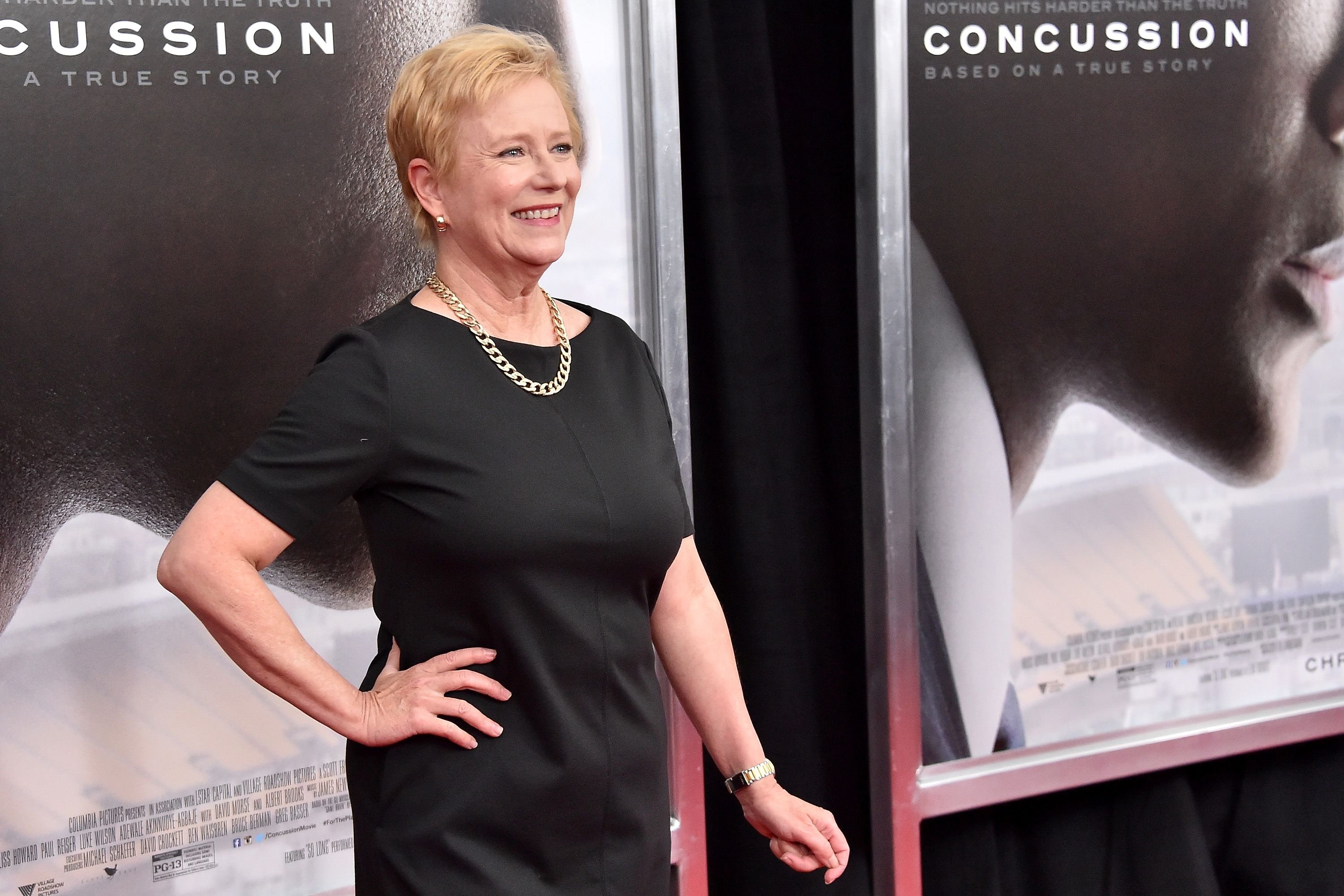 Eve Plumb attends the "Concussion" New York Premiere at AMC Loews Lincoln Square on December 16, 2015 in New York City. | Source: Getty Images