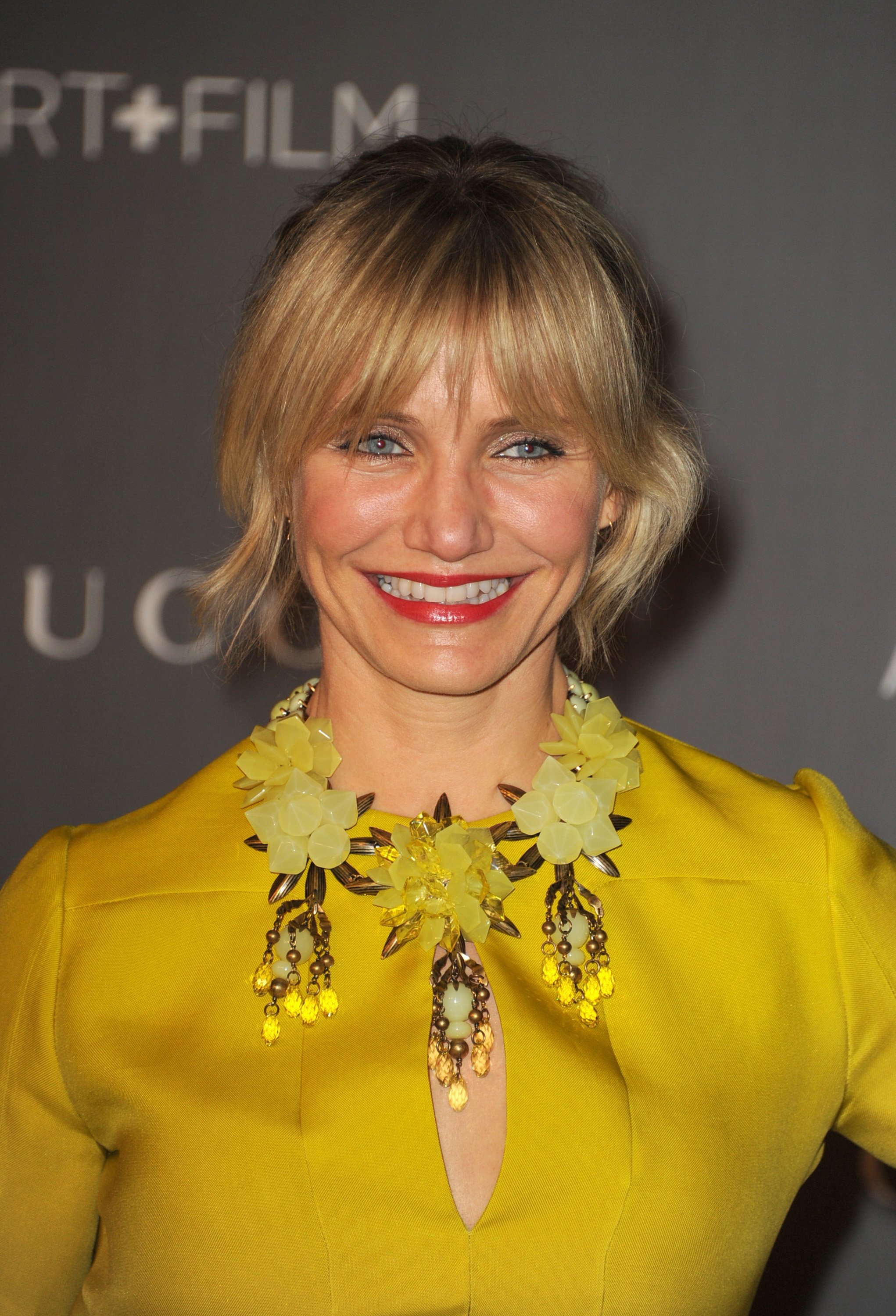 Cameron Diaz at LACMA 2012 Art + Film Gala on October 27, 2012, in Los Angeles, California. | Source: Getty Images